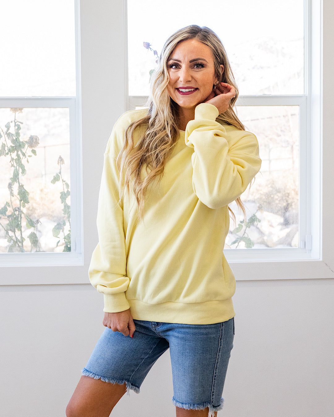 NEW! Ampersand Ave Comfort Zone Pullover - Butter Ampersand Ave