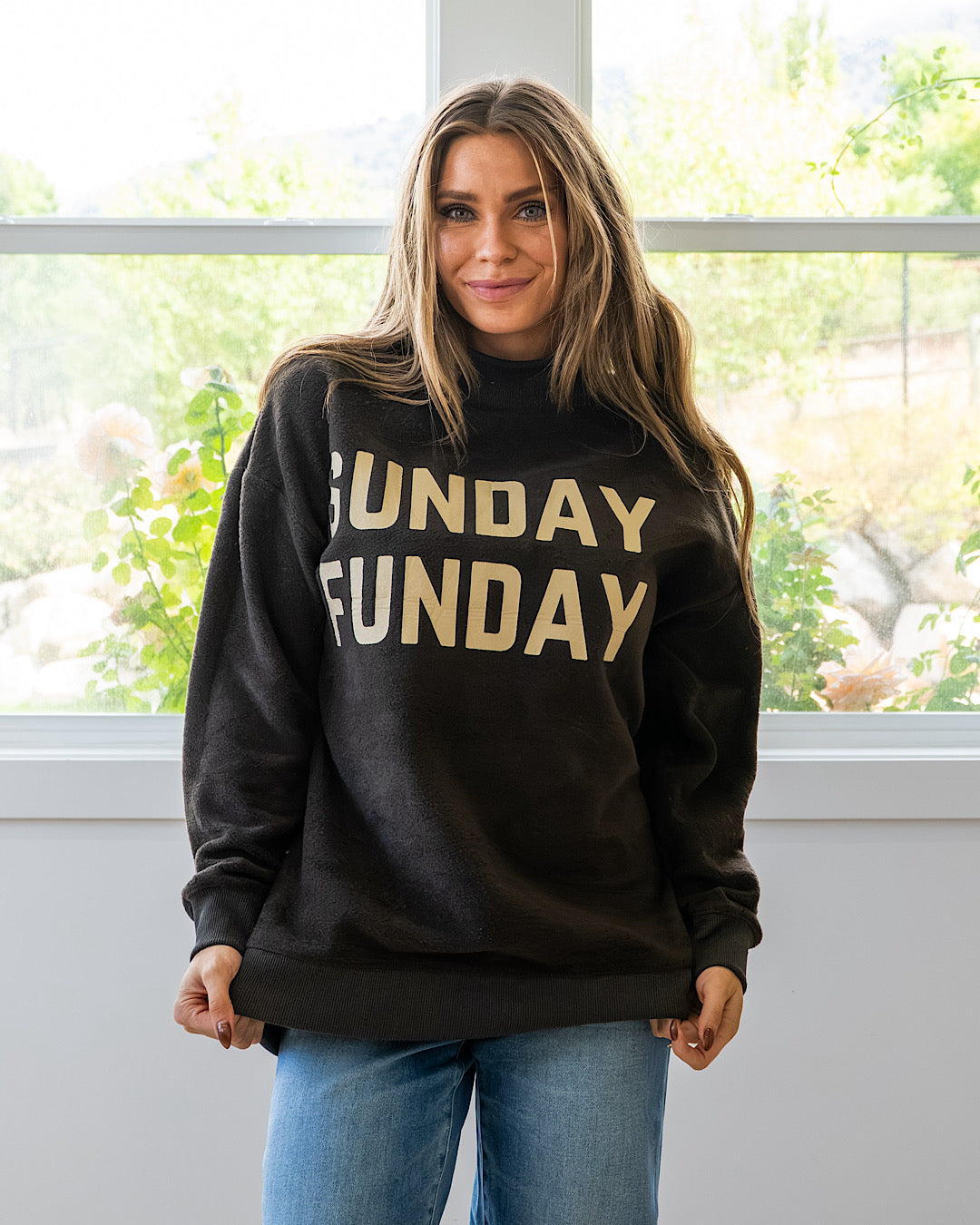 NEW! Game Day Reversible Mock Neck Sweatshirt - Muddy Gray Panache Apparel Co