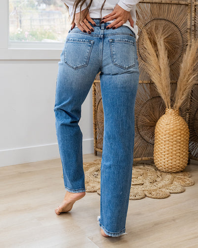 NEW! KanCan Misty Distressed Straight Jeans  KanCan   