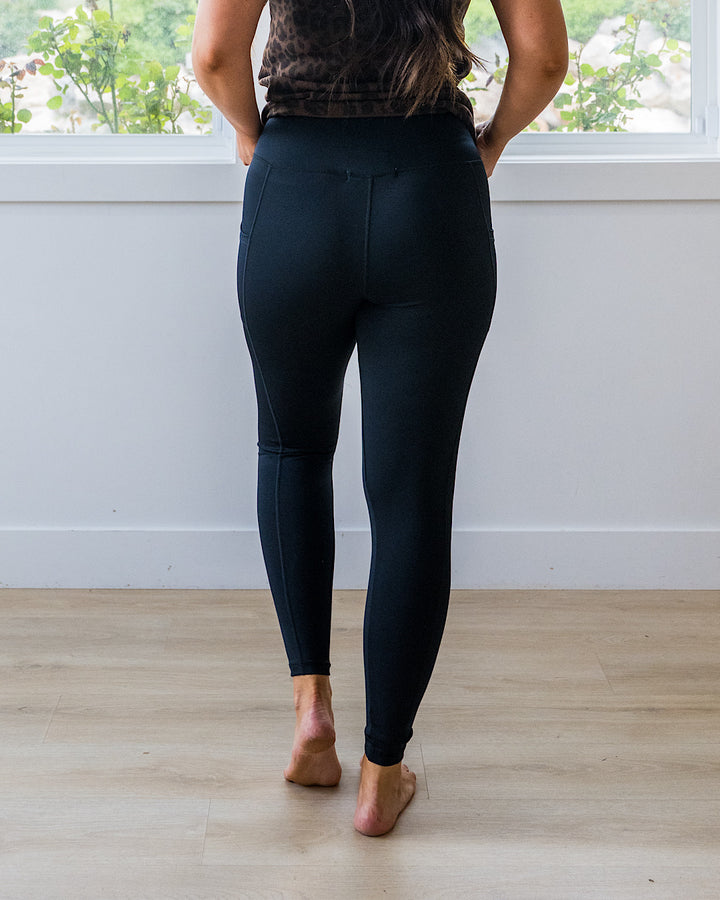 NEW! Mila Athleisure Leggings - Black Michelle Mae