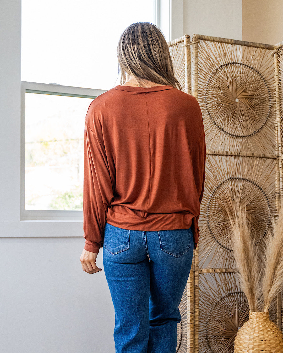 DOORBUSTER! Dolman Sleeve Top - Hazelnut Sew In Love