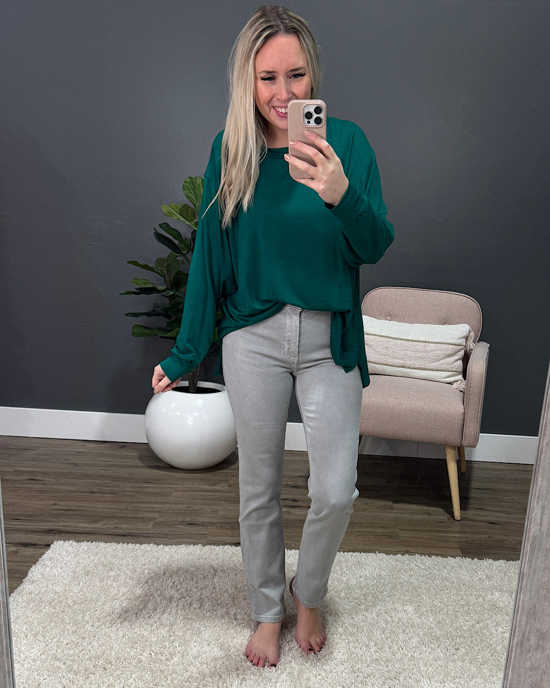 DOORBUSTER! Dolman Sleeve Top - Magenta Sew In Love