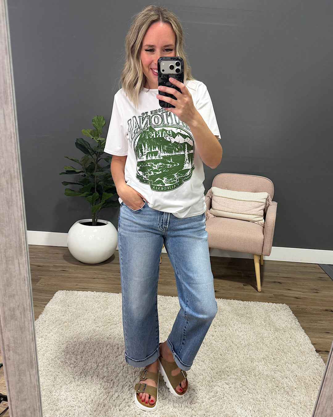 NEW! National Park Ivory Tee