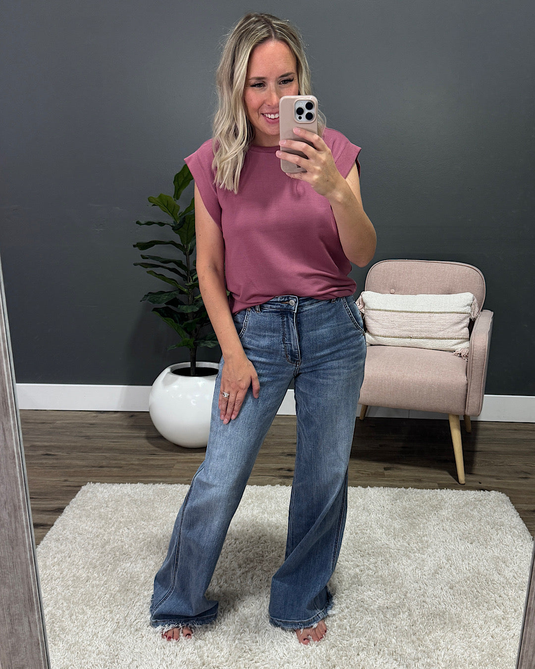 Kenzie Knit Top - Marsala SALE Staccato