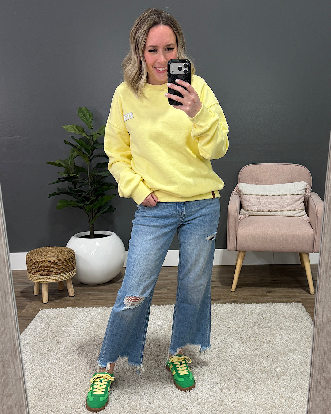 NEW! Ampersand Ave Comfort Zone Pullover - Butter Ampersand Ave