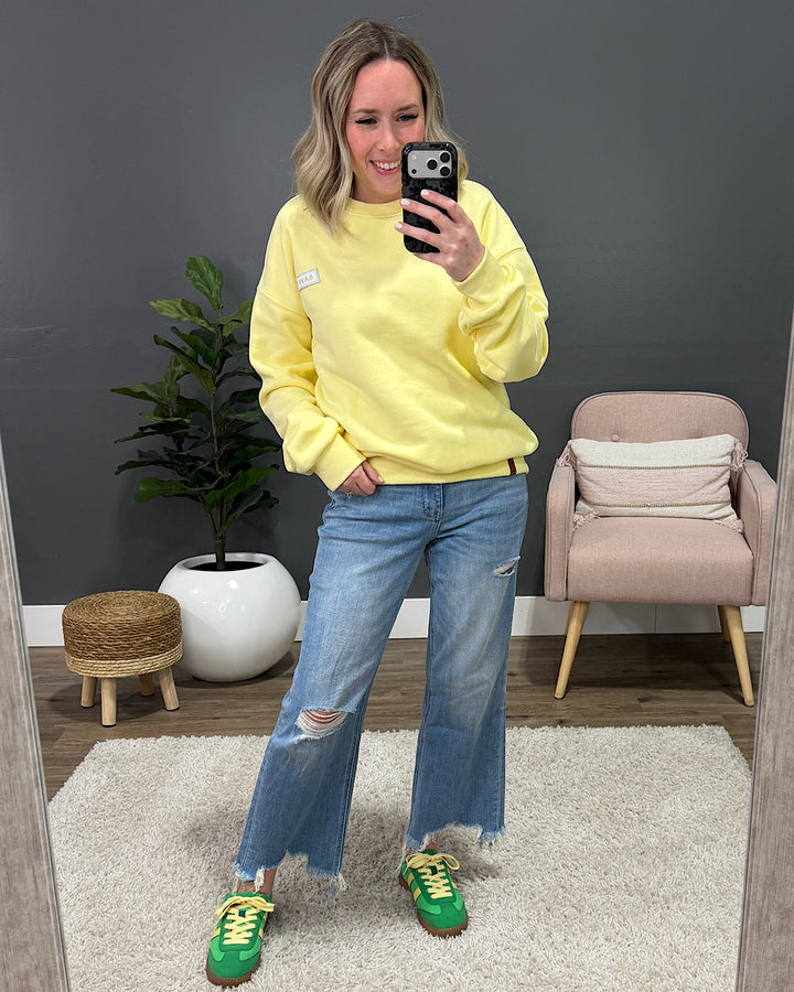 NEW! Ampersand Ave Comfort Zone Pullover - Butter Ampersand Ave