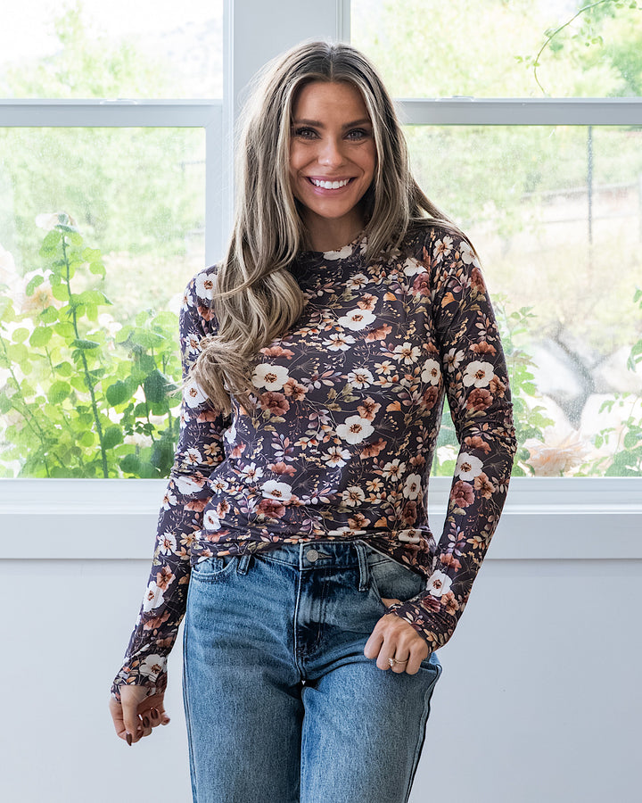 NEW! Blair Long Sleeve Top - Blushwood Floral