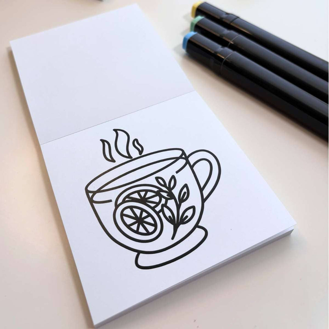 Mini Coloring Books - 3 Options Oh Color Me
