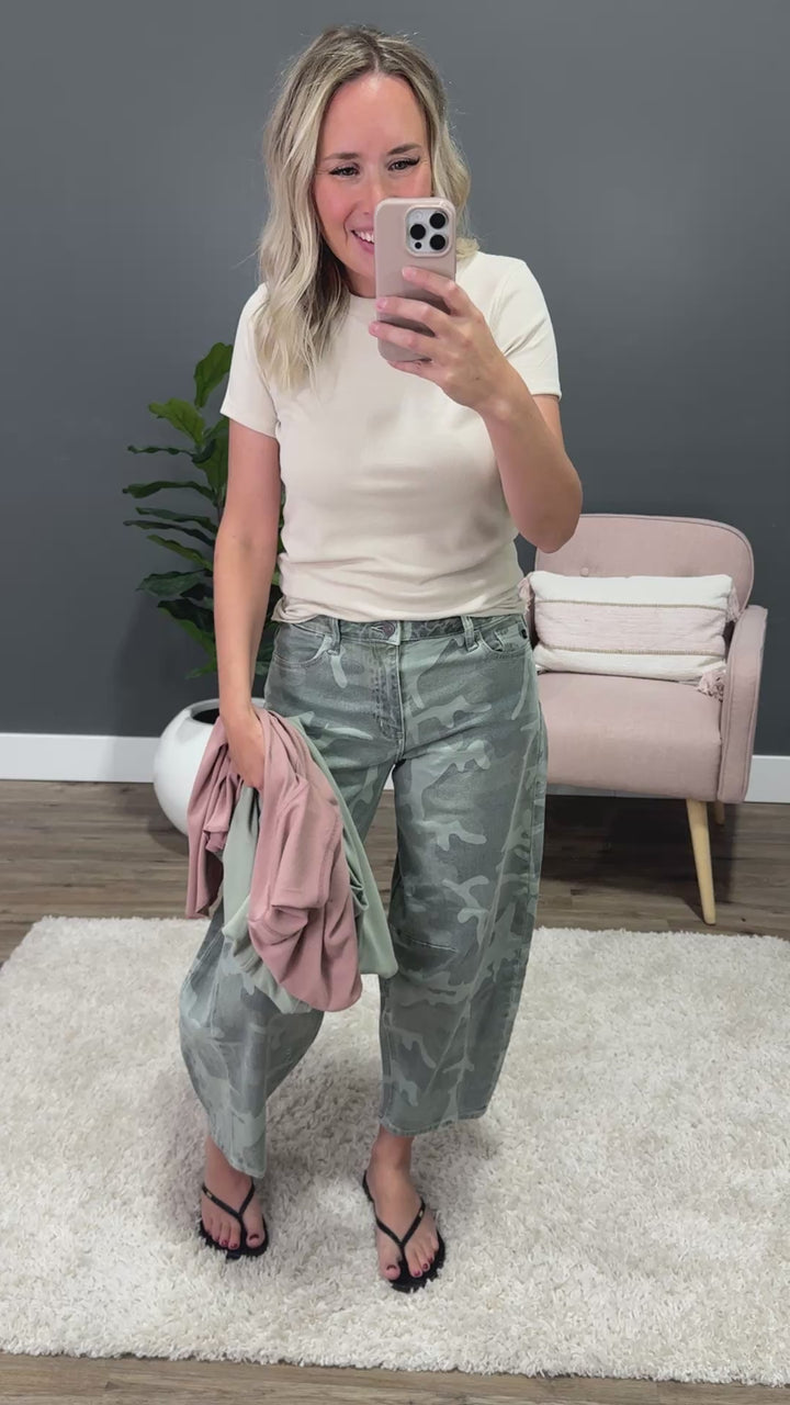 Brenley Ribbed Knit Top - Oatmeal Wishlist