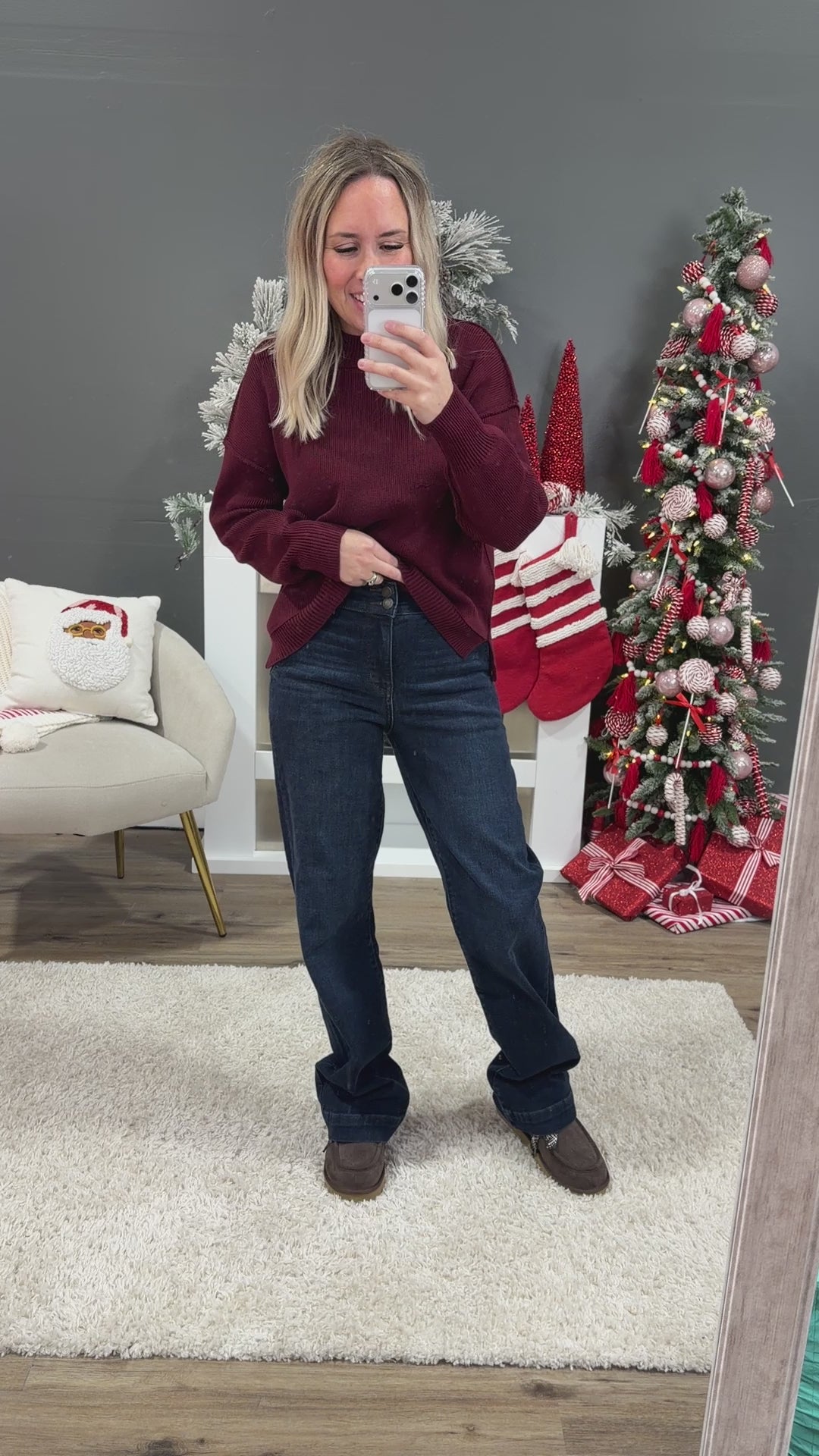 NEW! Judy Blue Shayla Trouser Wide Leg Jeans - Short, Regular and Long Judy Blue