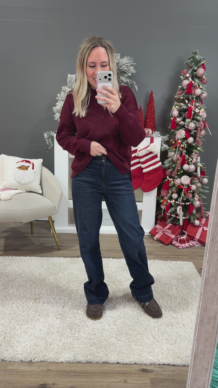 NEW! Judy Blue Shayla Trouser Wide Leg Jeans - Short, Regular and Long Judy Blue