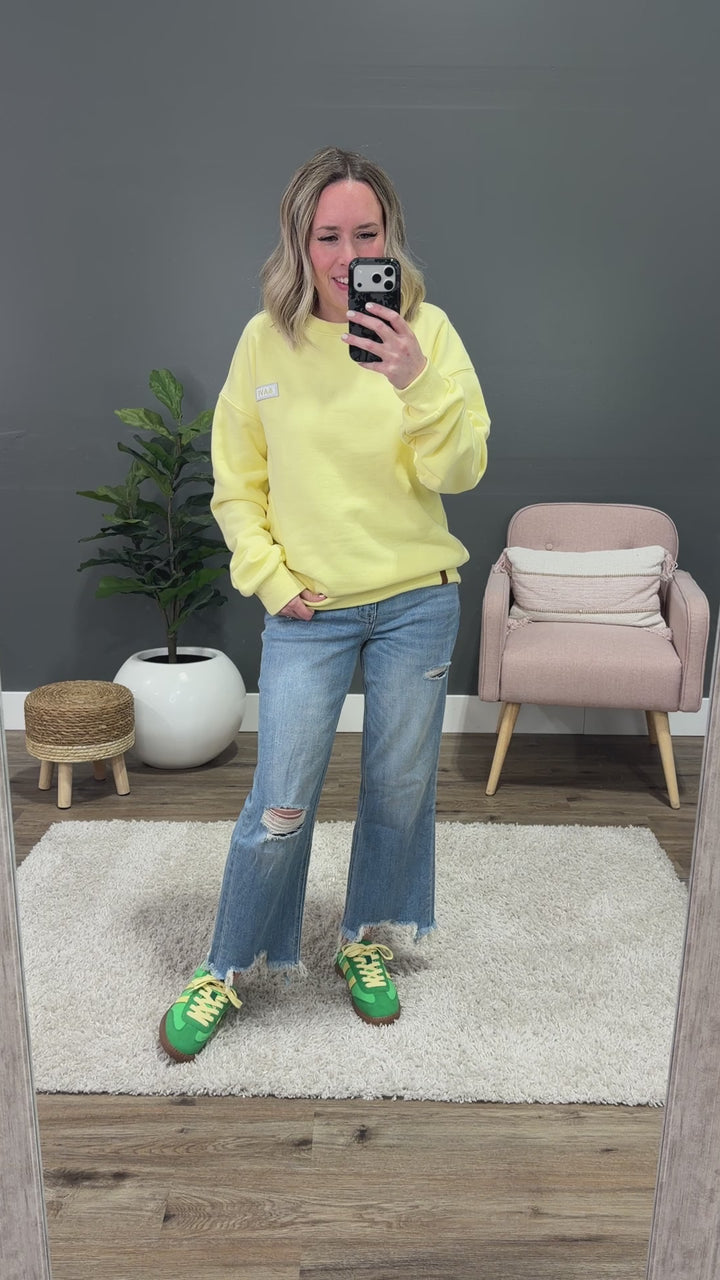 NEW! Ampersand Ave Comfort Zone Pullover - Butter Ampersand Ave