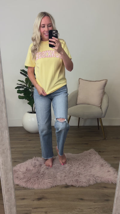 Sunkissed Butter Yellow Tee