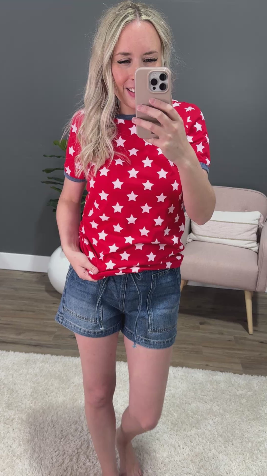 Ampersand Ave Star Struck Lulu Tee FINAL SALE Ampersand Ave