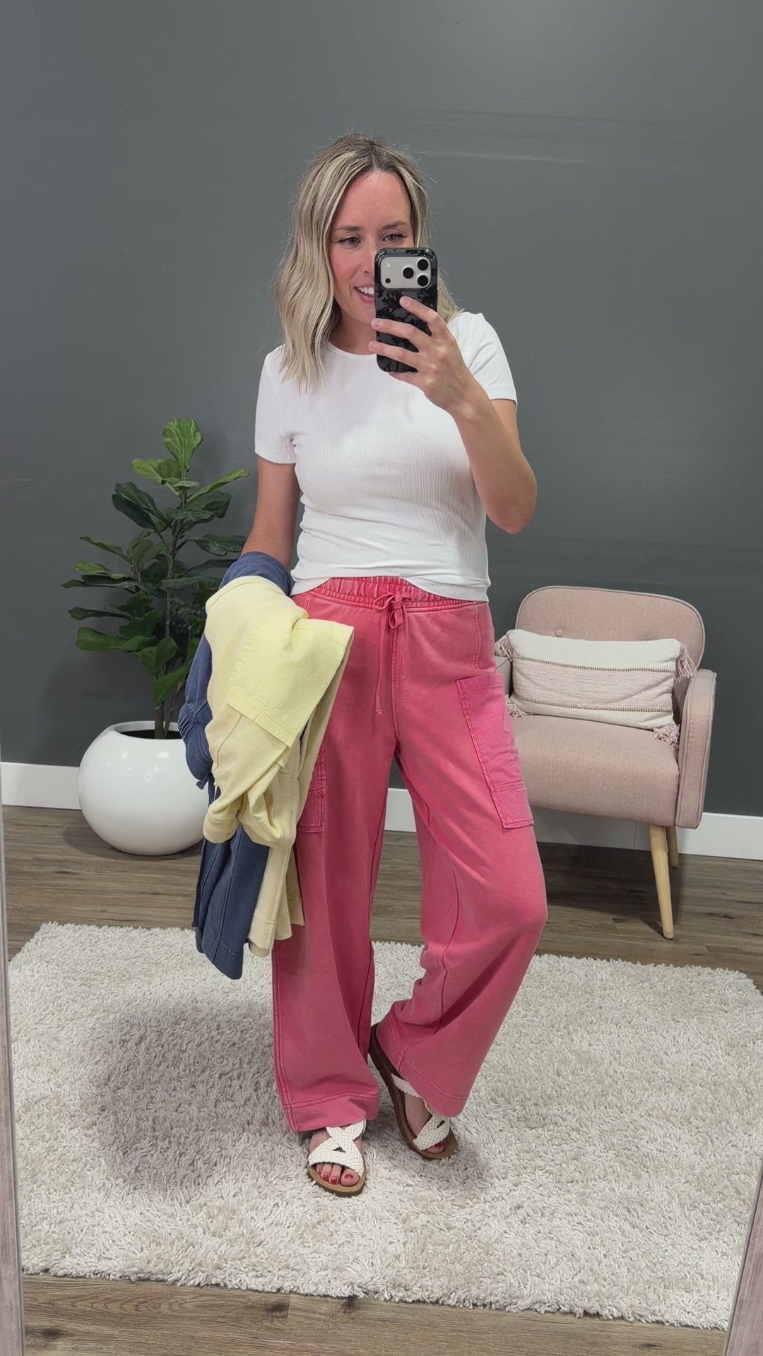 NEW! Rae Mode Terry Comfy Pants - Lemonilla