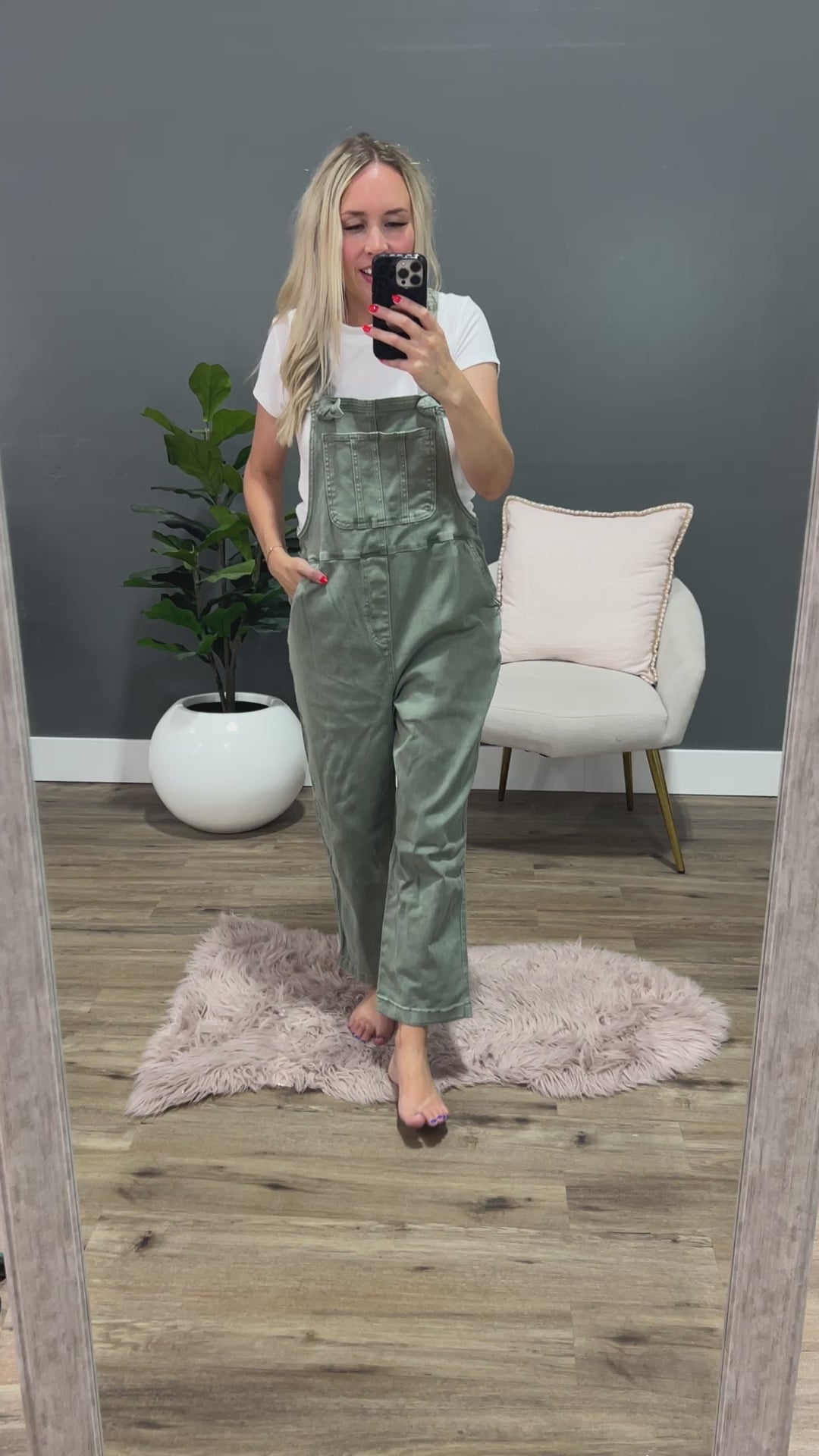 Lucinda Overalls - Deep Camel