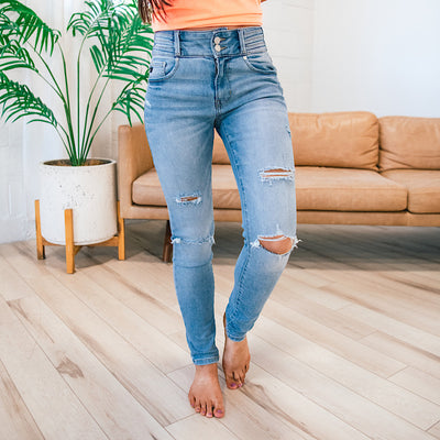 KanCan Alyssa Waist Detail Skinny Jeans FINAL SALE  KanCan   